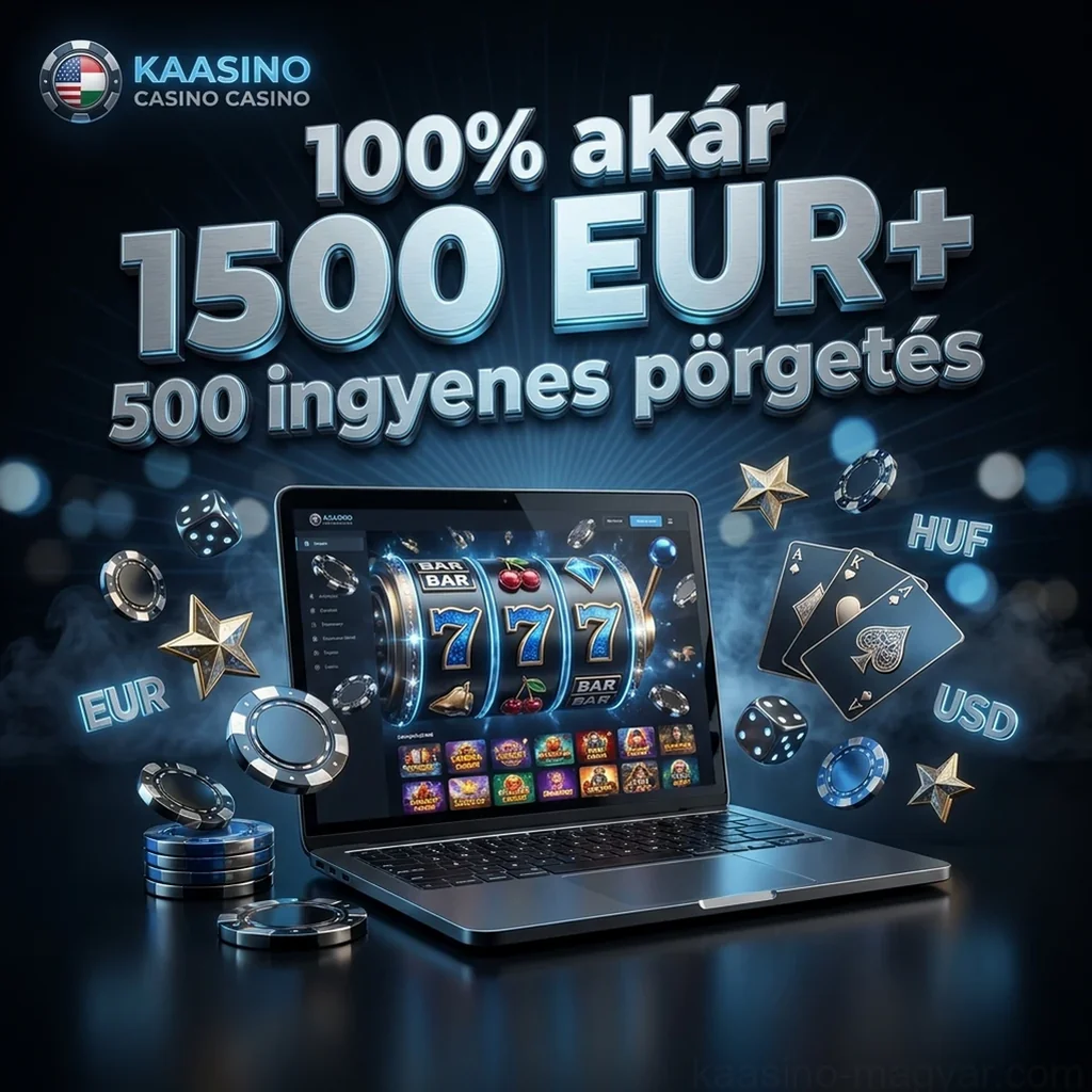 100% akár 1500 EUR+ 500 ingyenes pörgetés