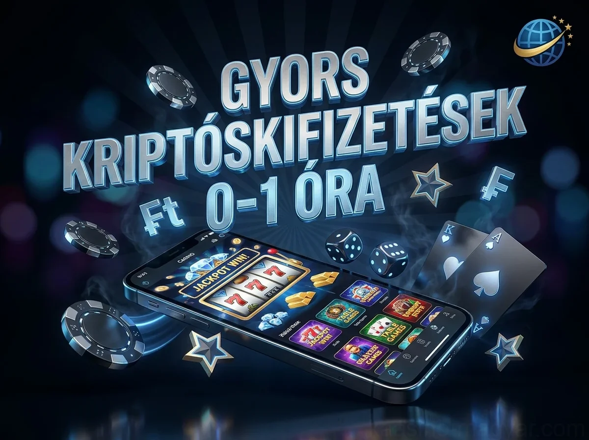 Gyors kriptóskifizetések 0-1 óra